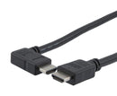 L-COM HD21PRAL-MM-BLK-1M Hdmi 2.1 Cable M/RA-LEFT-M PVC BLK 1.0M 52AK0480 New