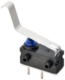 Omron Electronic Components D2AW-EL082D R Microswitch Ultra Subminiature Long Leaf Lever SPST-NC Solder 100 mA 12 V