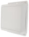 Hammond 1555W2F42GY Plastic Enclosure Flanged Lid Wall Mount Polycarbonate 180 mm 181 65 IP68 New