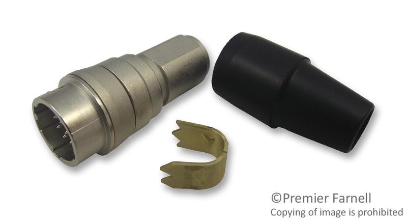 HIROSE(HRS) HR10A-7J-6P(73) Circular Connector HR10A Series Cable Mount Receptacle 6 Contacts Solder Pin Push-Pull