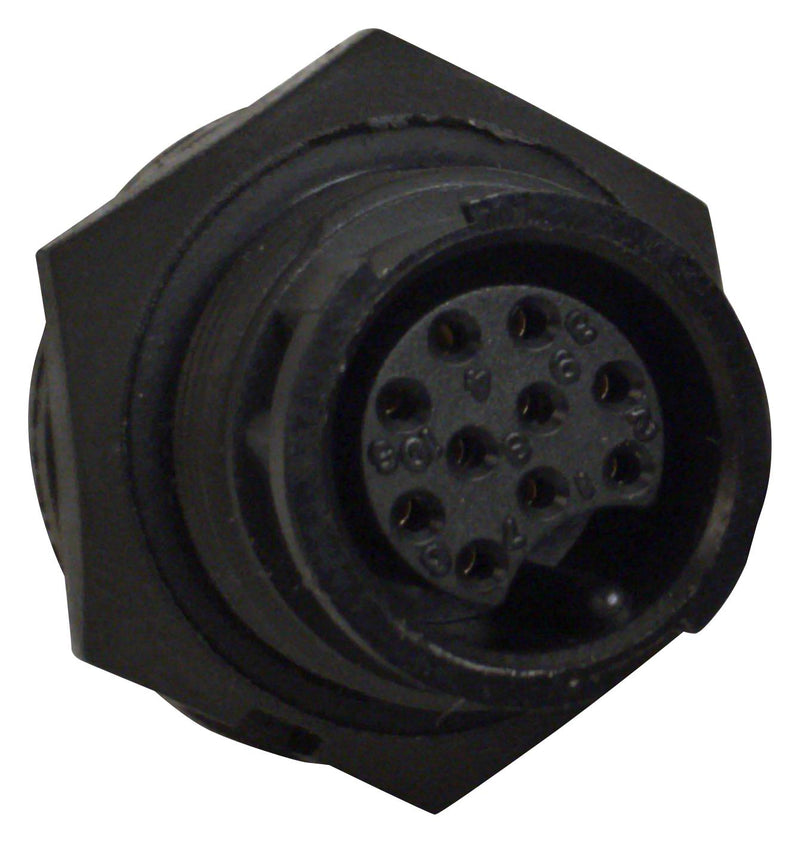 SWITCHCRAFT/CONXALL W7881-9SG-300 CIRCULAR CONN, RECEPTACLE, 9POS, PANEL