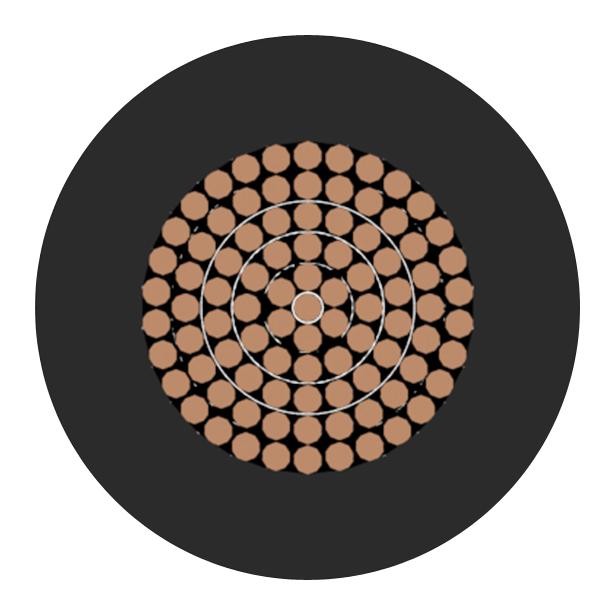 Multicomp PRO PP001187 Wire Tri Rated Per Metre PVC Black 18 AWG 1 mm&Acirc;&sup2;