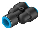 Festo QSY-16-12 Pneumatic Fitting Push-In Y-Fitting 14 bar 16 mm PBT (Polybutylene Terephthalate) QSY