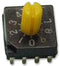KNITTER-SWITCH DRS4010 Rotary Coded Switch, DRS 4010 Series, Through Hole, 10 Position, 50 VDC, BCD, 100 mA