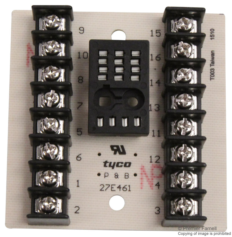 POTTER&BRUMFIELD - TE CONNECTIVITY 27E461 RELAY SOCKET