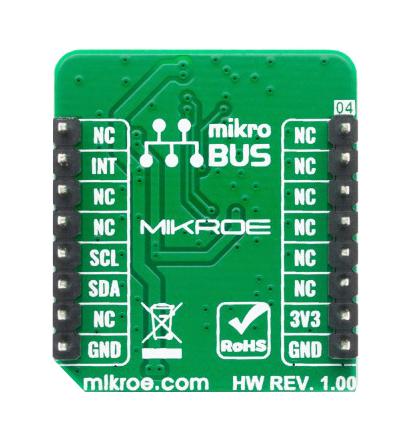 Mikroelektronika MIKROE-4148 MIKROE-4148 Click Board Light mix-sens Optical TMD37253 I2C Mikrobus 3.3 V 28.6 mm x 25.4