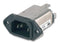 Corcom - TE Connectivity 6EEJ1 Filtered IEC Power Entry Module C14 General Purpose 6 A 250 VAC
