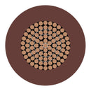 Multicomp PRO PP001208 Wire Tri Rated Per Metre PVC Brown 14 AWG 2.5 mm&Acirc;&sup2;