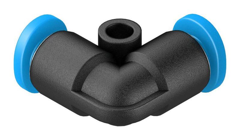 Festo QSML-4 Pneumatic Fitting Push-In L-Fitting 14 bar 4 mm PBT (Polybutylene Terephthalate) Qsml