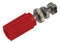 Abbatron HH Smith 1482-102 Binding Post 15A #8-32 Screw RED