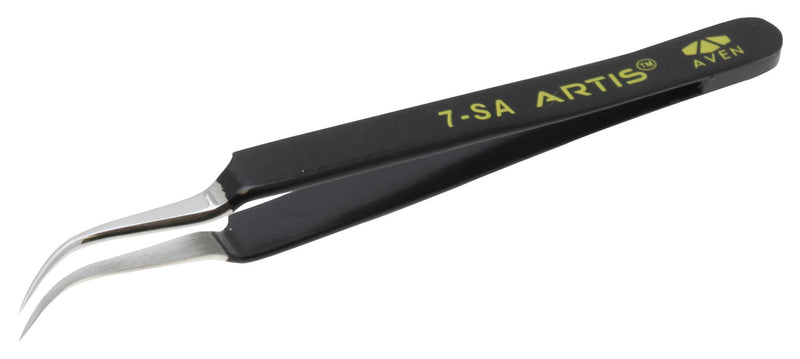 AVEN 18072ARS FINE / CURVED TWEEZER, 115MM