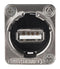 SWITCHCRAFT EHUSBAAX USB ADAPTER, 2.0 TYPE A-TYPE A, RCPT