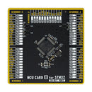 Mikroelektronika MIKROE-3732 Add-On Board Mikroe MCU Card 8 STM32 STM32F410RBT6 2 x 168 Pin Mezzanine Connector New