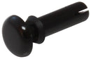 Essentra Components SR 2040 B Rivet Snap Black Nylon 2.2 mm Hole Dia 2.1 - 2.8 Grip 4.2 1.2 Depth