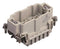 TE Connectivity T2040104101-000 Heavy Duty Connector Insert HE Series 10 Contacts 10B Plug Crimp Pin - Not Supplied