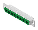Amphenol Conec 3008W8PXX99A10X D Sub Connector Housing 8 Ways Combo Layout DC-8W8 Plug Steel Body New