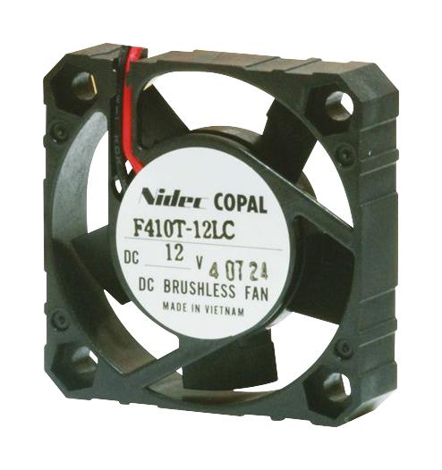 Nidec Copal Electronics F410T-12MC Axial Fan 12 V DC 40 mm 10 18 dBA 5.297 cu.ft/min