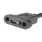 SparkFun Panel Mount USB-C Extension Cable - 6"