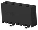 TE Connectivity 2307815-4 PCB Receptacle Board-to-Board 2 mm 1 Rows 4 Contacts Surface Mount Ampmodu Series