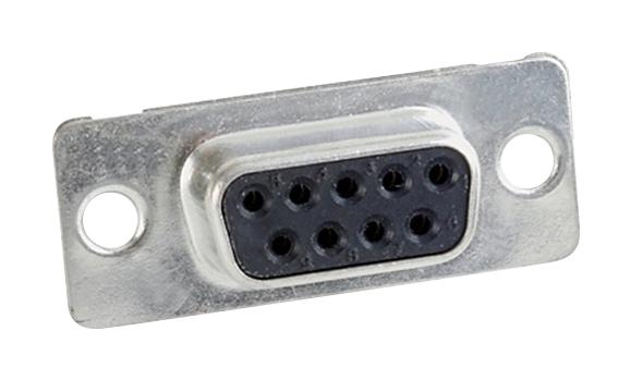 Amphenol Conec 164A16569X D Sub Connector Standard Receptacle 9 Contacts DE Solder New