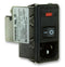 Corcom - TE Connectivity PS0S0DH3B Filtered IEC Power Entry Module C14 Medical 3 A 250 VAC 2-Pole Switch