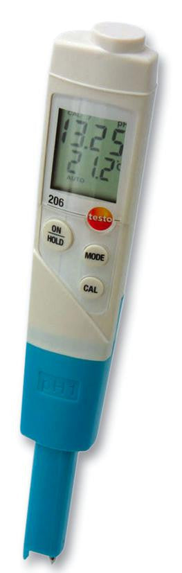 TESTO 206 PH1 Compact pH Measuring Meter with Innovative Probe Engineering