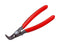 Knipex 49 41 A01 49 A01 Plier Circlip 10 mm Jaw Opening Max 130 Grey Atramentised