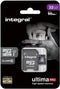 Integral INMSDH32G10-90U1 INMSDH32G10-90U1 32GB Ultima Pro Class 10 Microsdhc Memory Card With SD Adaptor 90MB/s