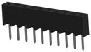 TE Connectivity 1-2314876-0 PCB Receptacle Board-to-Board 2 mm 1 Rows 10 Contacts Through Hole Mount Ampmodu Series