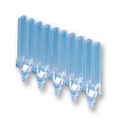 Mentor 1274.1020 Light Pipe Upright 30 mm 10 Pipes Rectangular Panel Transparent