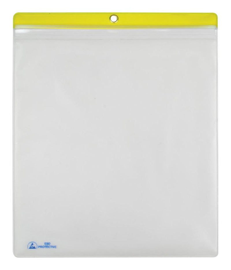 Menda 34457 Antistatic Storage Document Holder 12 &quot; 10 254 mm Clear / Yellow