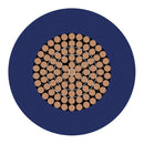 Multicomp PRO PP001215 Wire Tri Rated Per Metre PVC Dark Blue 19 AWG 0.75 mm&Acirc;&sup2;