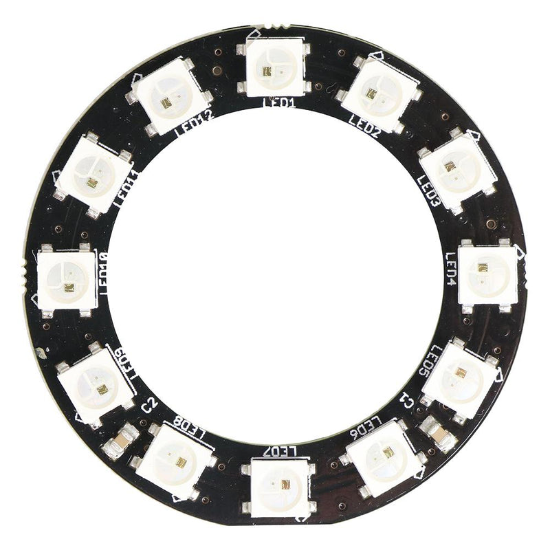 Kitronik 35135 Add-On Board ZIP Arc For micro:bit 12 x RGB Leds 360&deg; Circle
