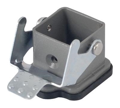 Molex / Gwconnect 7803.6202.0 Heavy Duty Connector Base Bulkhead Mount Aluminium Body 1 Lever 3A