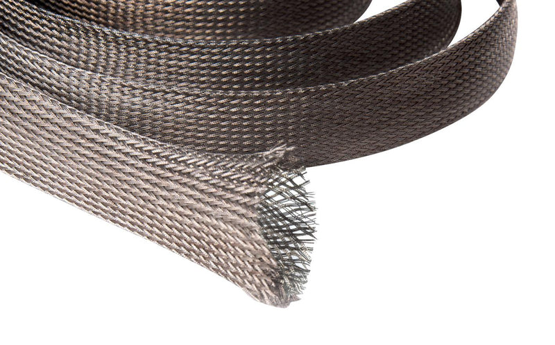 MULTICOMP PP001420 Sleeving, Shielding, 50 m, 164 ft, 60 mm, Copper Foil / PET, Tin