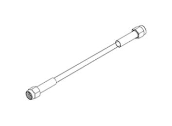 Molex 89762-1541 89762-1541 RF / Coaxial Cable Assembly 2.92mm Plug to Temp-Flex 086SC-2401 50 ohm 9 "