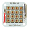Intelligent LED Solutions ILR-OW16-RED1-SC211-WIR200. Module Oslon 150 16+ Powercluster Series Red 625 nm 1136 lm Square New