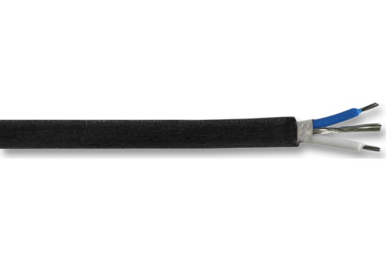 VAN Damme 268-001C 268-001C Pro Grade Classic XKE 1-Pair Install Cable Black 100m (L)