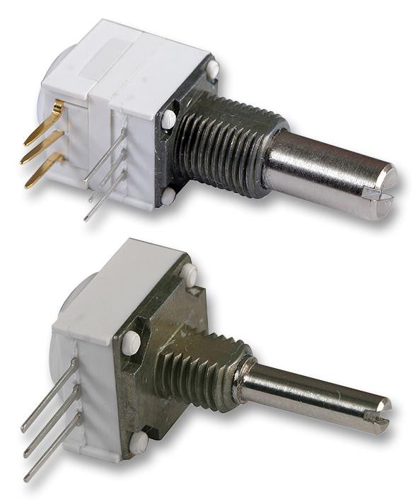 VISHAY 14821F0GJSX13102KA Rotary Potentiometer, Conductive Plastic, 1 kohm, 500 mW, &iuml;&iquest;&frac12; 10%, 148 Series, 1 Turns, Linear