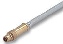 HUBER & SUHNER 11MMCX-50-2-1/111OE RF / Coaxial Connector, MMCX Coaxial, Straight Plug, Solder, 50 ohm, RG405, Brass