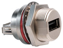Multicomp PRO MP002429 USB Adapter Type A Receptacle 2.0 IP68