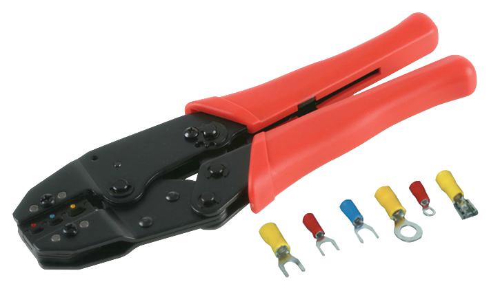 DURATOOL D03009 Ratchet Crimping Tool 0.5-6mm&sup2;