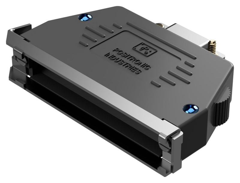 Positronic D37000JVL0/AA. D37000JVL0/AA. D SUB Backshell 180DEG