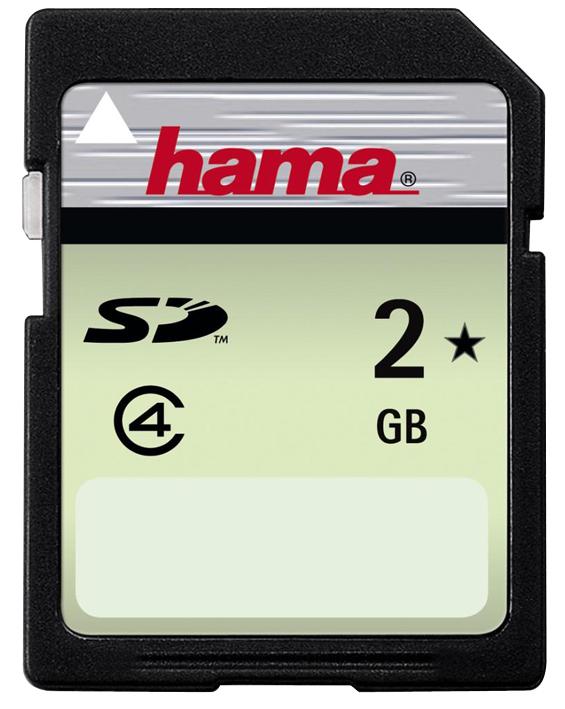 Hama 055377 Flash Memory Card SD Class 4 2 GB