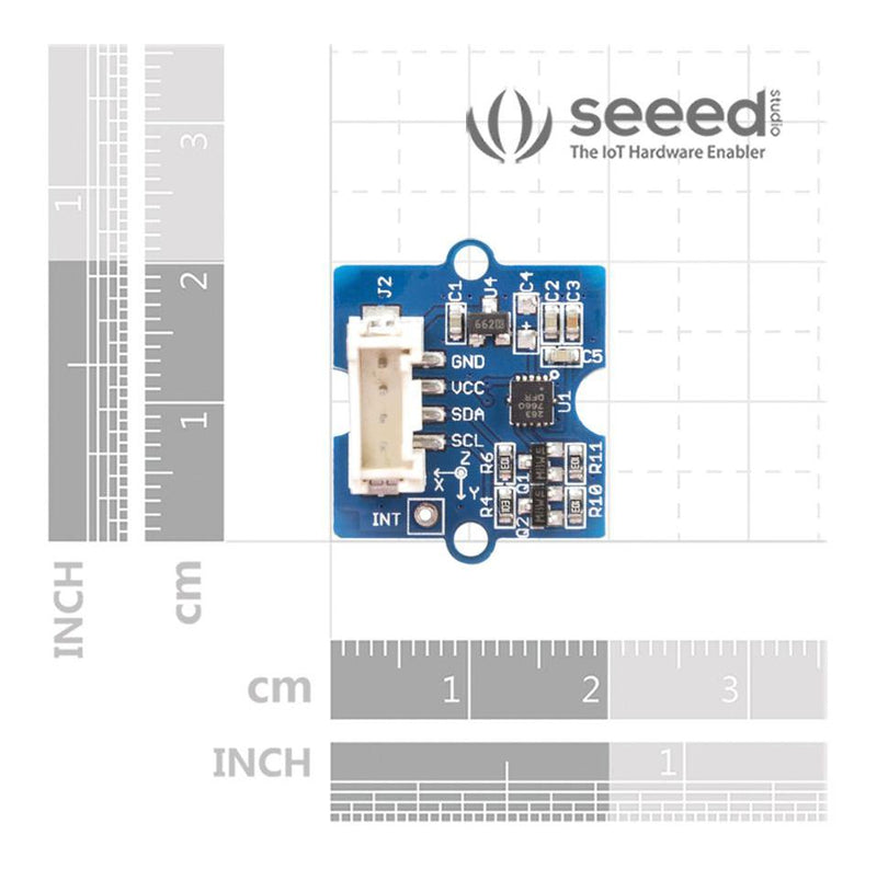 Seeed Studio 101020039 Accelerometer Module With Cable Triple Axis 3 V to 5.5 Arduino Board