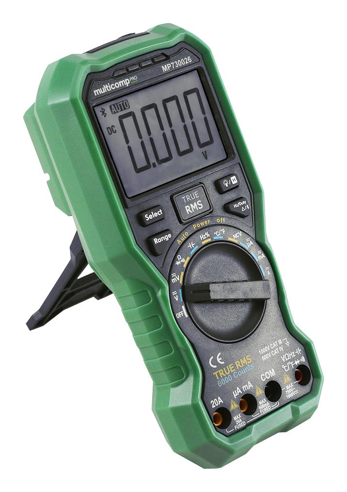 Multicomp PRO MP730026 EU-UK Digital Multimeter True RMS 20A 1KV