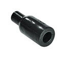 HELLERMANNTYTON 1030-4-G Heat Shrink Boot, Bottle Shape, MIL Style, Rib, Straight, 0.47 ", 12.7 mm, Black, 0.75 ", 19 mm