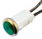WAMCO WL-1090D5-12V LAMP, INCANDESCENT INDICATOR, 12V, 80mA, WIRE LEADED