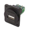 TUK KUA2BKDPM USB Connector Type A 2.0 Receptacle PCB Mount Right Angle
