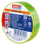 Tesa 53988 GREEN/YELLOW 25M X 19MM Electrical Insulation Tape PVC (Polyvinyl Chloride) Green Yellow 19 mm x 25 m